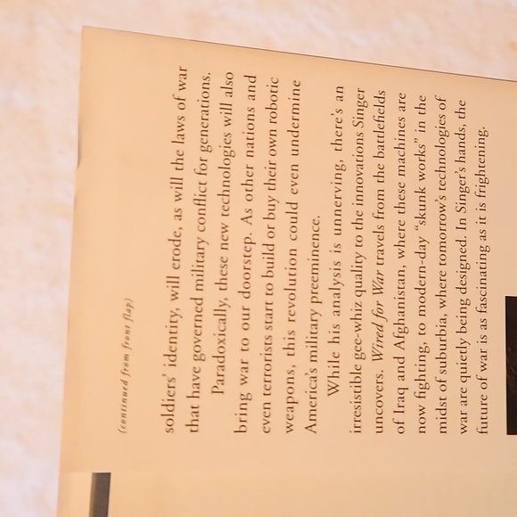 Wired For War by P.W Singer.The Robotic Revolution & Conflict in the 21stCentury - Picture 11 of 13